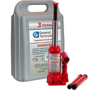 Бутылочный гидравлический домкрат General Technologies 3 т, 170-320 мм в кейсе GT-B03B