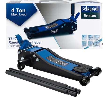 Домкрат подкатной гидравлический Scheppach 4т Sch-T84008(65571)