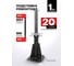 Домкрат-подставка ремонтная механическая винтовая Rockforce 20т RF-TZ200012-GS(62532) 2
