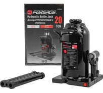 Домкрат бутылочный Forsage 20т, с клапаном F-T92004(51246)