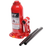 Домкрат гидравлический бутылочный 5т (h min-207мм, h max-402мм, ход штока-125мм, ход винта-70мм) GTE TH90504 107339