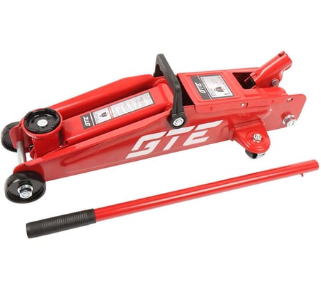 Домкрат подкатной гидравлический 2т (h min-135мм, h max-387мм) GTE TH22003 829826