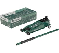 Домкрат гидравлический подкатной СИБРТЕХ 3 т, 85-490 мм, быстрый подъем, низкий подхват, проф. 50850