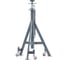 Стойка опорная KraftWell 7,5 т. с пневмолифтом KRWJS7.5H 2