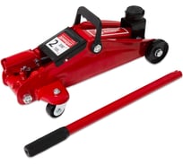 Домкрат подкатной гидравлический AUTOPROFI 2 тонны, высота подъёма 135 - 330 мм, резиновая опора DP-20R