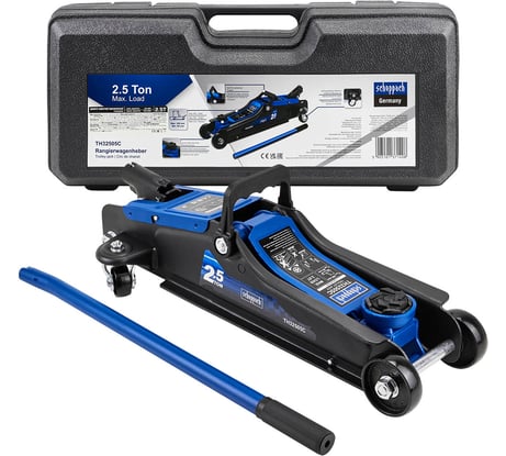 Домкрат подкатной гидравлический Scheppach 2,5т Sch-TH32505C(62683)