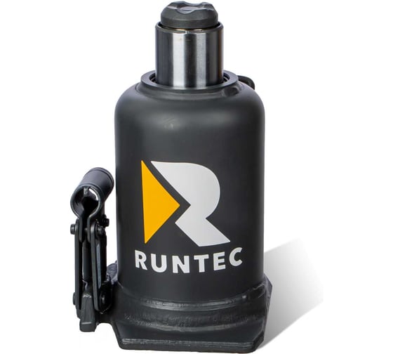 Домкрат бутылочный RUNTEC двухштоковый, профессиональный 12 т, 235-590 мм RT-WJ12 1