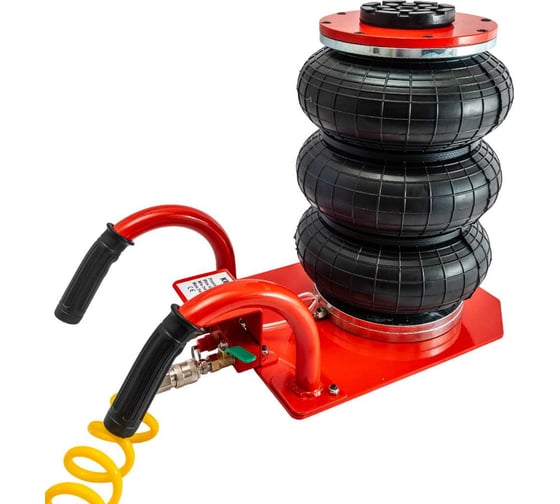 Подкатной пневматический домкрат KINGQUEEN 3т, подъем 15-40см KQ-HJP02 1