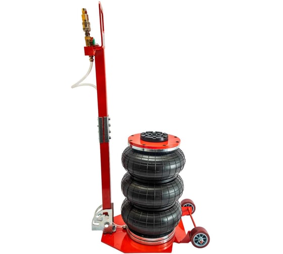 Подкатной пневматический домкрат KINGQUEEN 3т, подъем 15-40см KQ-HJP03 1