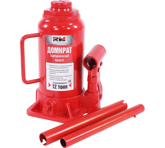 Гидравлический домкрат REDMARK 12 т, высота мин/макс 210/395 мм RM20212