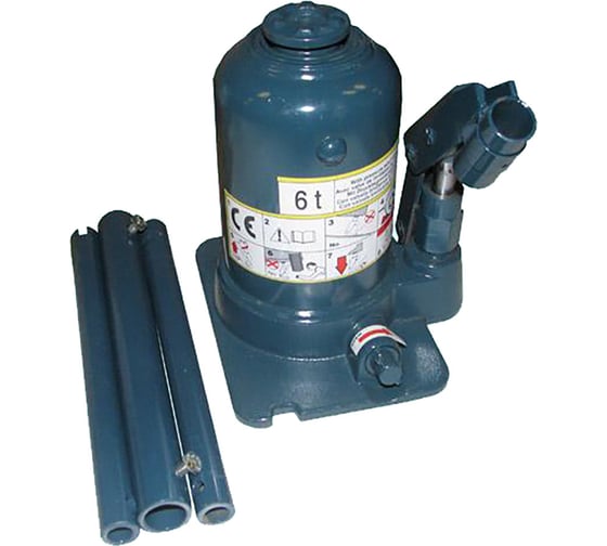 Грузоподъемный 2-х плунжерный домкрат CNIC TF0608 6т, 227-389мм 32829 1