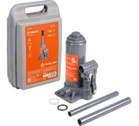 Домкрат бутылочный AIRLINE 5т 195-380 мм, кейс AJB05SK