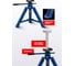 Подставка ремонтная винтовая Forsage 12 т (h min-456мм, h max-710мм) F-TRF3201(57377) 4