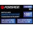 Домкрат бутылочный Forsage 100т F-T910001 [+2 ручки](56862) 11