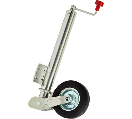 Опорное подкатное колесо усиленное для прицепа с хомутом ABCTRAILER SILAOPKOLESO