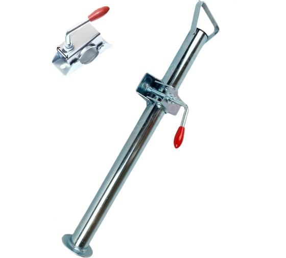 Опорная стойка для легкового прицепа с крепёжным зажимом (хомутом) ABCTRAILER STOIKA-11XM