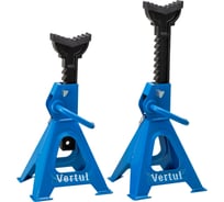 Подставка страховочная под авто VERTUL 3 т, с дополнительным стопором VR16003A