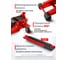 Домкрат подкатной гидравлический двухпоршневой EVERFORCE 3т EF-T830018 HT(67543) 6