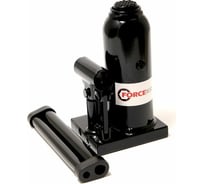 Бутылочный домкрат FORCEKRAFT, 2т с клапаном 29926 FK-T90204D