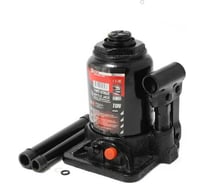 Бутылочный двухштоковый домкрат FORCEKRAFT 4т, с клапаном 26588 FK-TF0402