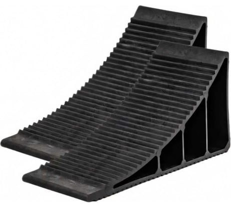 Противооткатный пластиковый упор-башмак STVOL модель 2, 2 шт. SCH04