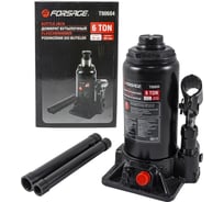 Бутылочный домкрат Forsage F-T90604 DS 6 т, с клапаном, 181-351 мм 51445