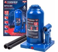 Бутылочный домкрат Forsage F-T91204(DS) 12 т, с клапаном, 217-407 мм 51454