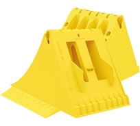 Противооткатный пластиковый упор LOKHEN 200x470, с мет. пластиной 610110100