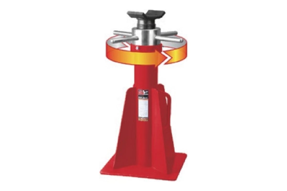 Опорная страховочная стойка Torin профессиональная, 20 т, 665-1170 мм ...