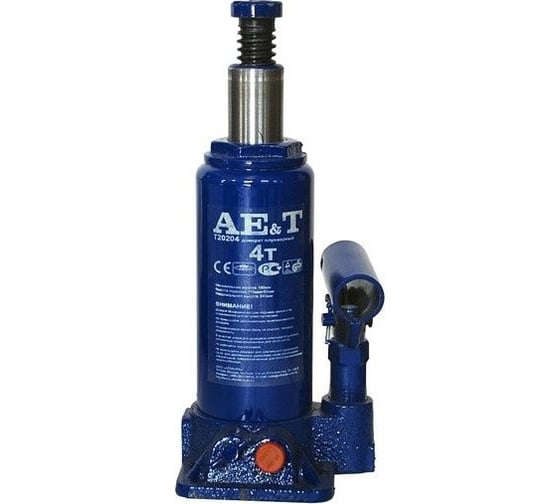 Бутылочный домкрат AE&T 4т T20204