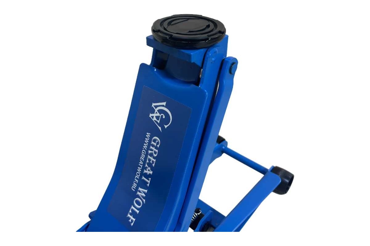 Низкопрофильный гидравлический подкатной домкрат Great Wolf 3 т, 78-505 ...