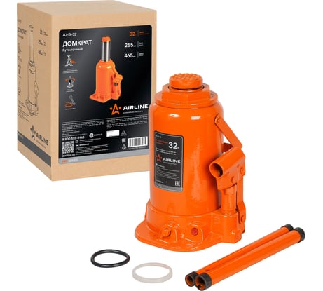 Бутылочный домкрат Airline 32 т AJ-B-32