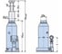 Гидравлический домкрат Pfaff Silverline HWH KS S 20т 040008507 2