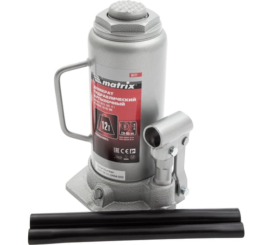Бутылочный домкрат MATRIX MASTER 50727 1