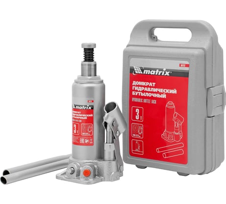 Гидравлический бутылочный домкрат MATRIX MASTER 50752