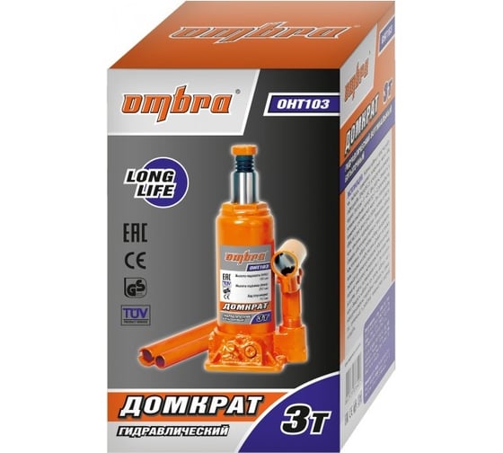 Гидравлический домкрат Ombra OHT103