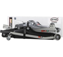 Подкатной гидравлический домкрат Heyner 2,25 т. сверхплоский, h 85-380 мм 347020