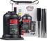 Бутылочный домкрат Heyner 2-х ступ. h 210-442 мм, низкопрофильный 10 т 346100 1
