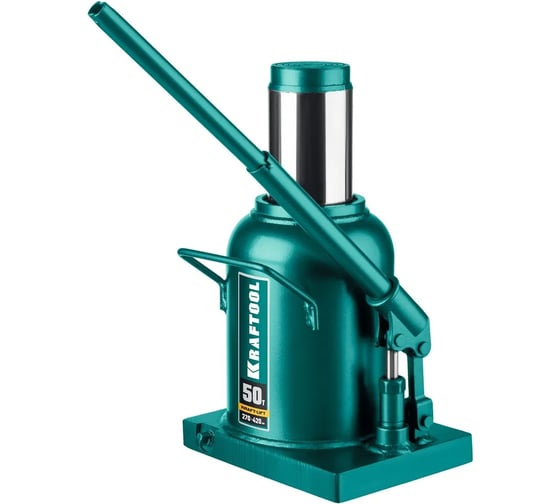 Бутылочный гидравлический домкрат KRAFTOOL Kraft-Lift 50т, 270-420мм 43462-50_z01
