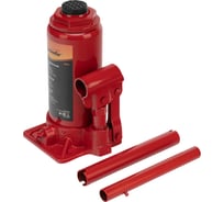 Домкрат гидравлический бутылочный SPARTA 8 т, h подъема 200-385 мм 50324