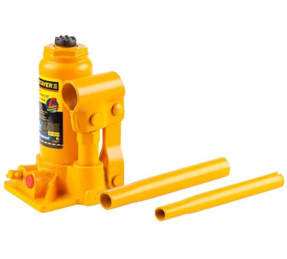 Бутылочный гидравлический домкрат Stayer PROFI 43160-10