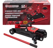 Подкатной гидравлический домкрат Forcekraft 2 т. h min - 135 мм, h max - 310 мм FK-TA820011(52313)