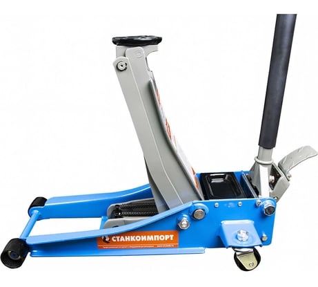 Гидравлический подкатной домкрат Станкоимпорт на 3 тонны 75-510 мм HM5601