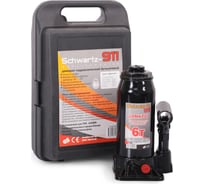 Гидравлический бутылочный домкрат SCHWARTZ-911 6 т ДОМК0009
