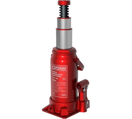 Двухштоковый домкрат 15т Сорокин BottLine Jack 3.215