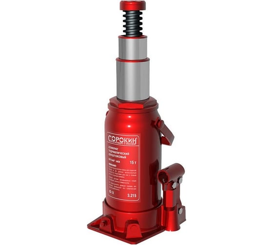 Двухштоковый домкрат 15т Сорокин BottLine Jack 3.215