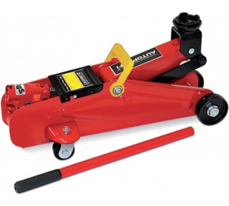 Гидравлический подкатной домкрат TOR 2 т, h подъема 135–300 мм 10821