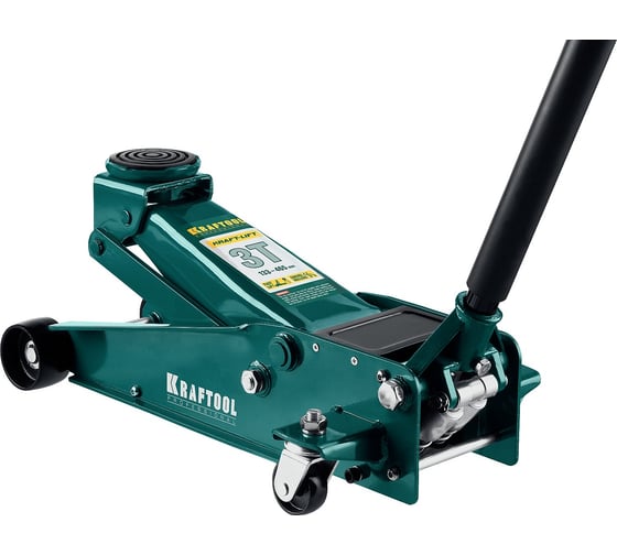 Гидравлический подкатной домкрат KRAFTOOL Kraft-Lift, 3т, 133-465 мм 43450-3 1