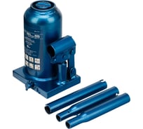 Телескопический гидравлический бутылочный домкрат STELS 6 т, h подъема 170–420 мм 51117