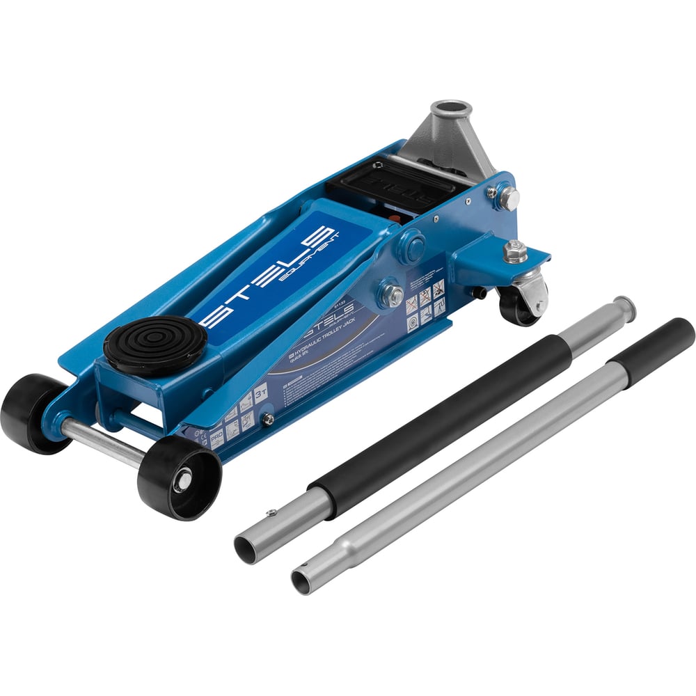 Гидравлический подкатной домкрат STELS QUICK LIFT 3 т, 130-465 мм, проф ...